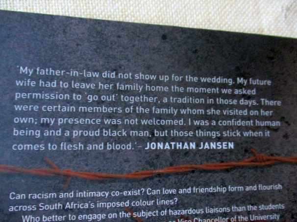 MAKING LOVE IN A WAR ZONE - INTERRACIAL LOVING AND LEARNING AFTER APARTHEID - JONATHAN JANSEN