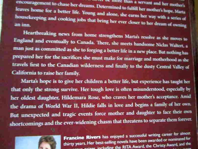 HER MOTHER'S HOPE - FRANCINE RIVERS