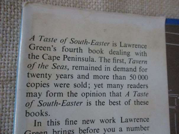 A TASTE OF SOUTH-EASTER - LAWRENCE G GREEN