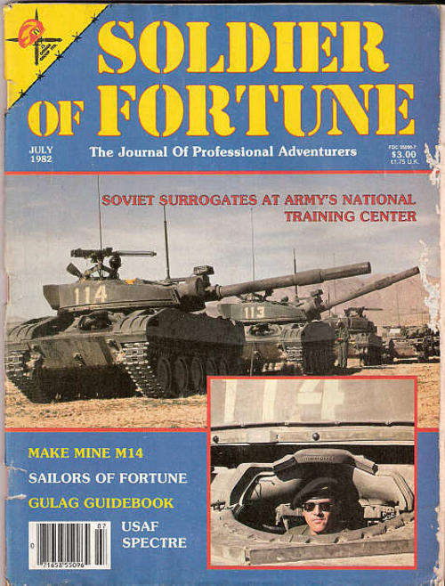 SOLDIER OF FORTUNE MAGAZINE JULY 1982