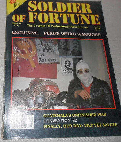 SOLDIER OF FORTUNE MAGAZINE MARCH 1983