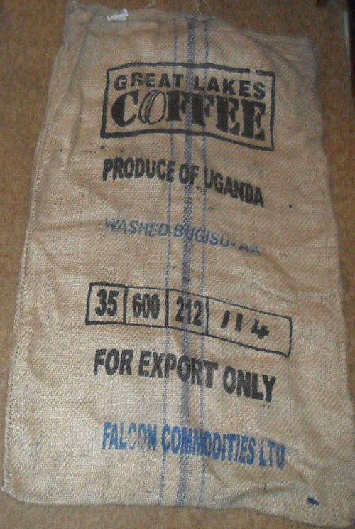 LARGE HESSIAN COFFEE BAG