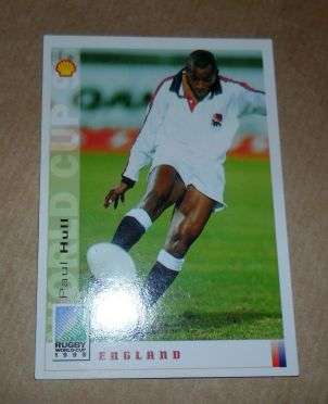 PAUL HULL ( ENGLAND ) 1995 WORLD CUP SPORTS DECK CARD