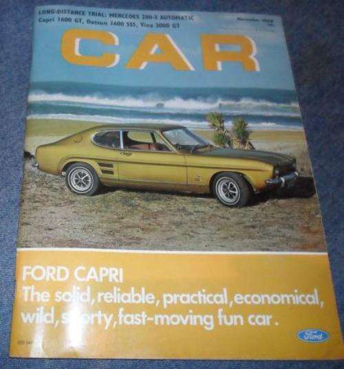 S.A. CAR  NOV 1969