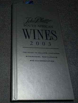 JOHN PLATTER WINE GUIDE 2003