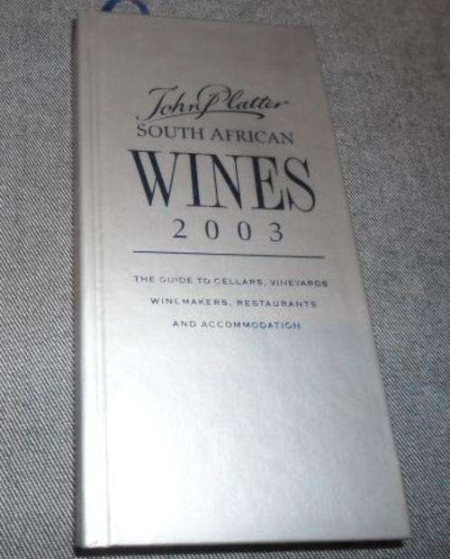 JOHN PLATTER WINE GUIDE 2003