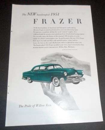 1951 FRAZER AD