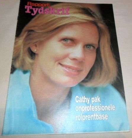 RAPPORT TYDSKRIF 9 FEB 1986 ( CATHY BEARD , REG PARK )