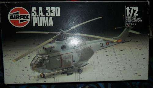 VINTAGE S.A. 330 PUMA 1:72 AIRFIX MODEL KIT