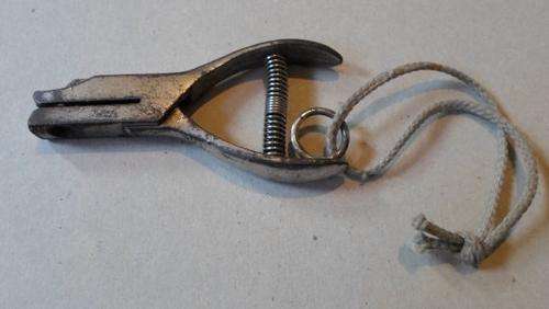 RAILWAY TICKET CLIPPER / TICKET PUNCH