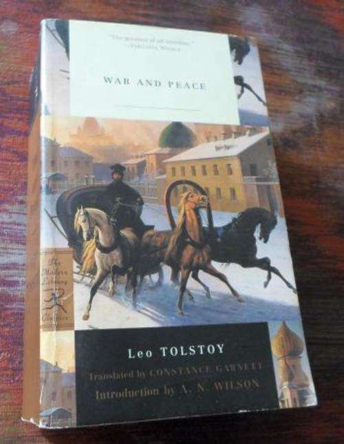 WAR AND PEACE - LEO TOLSTOY