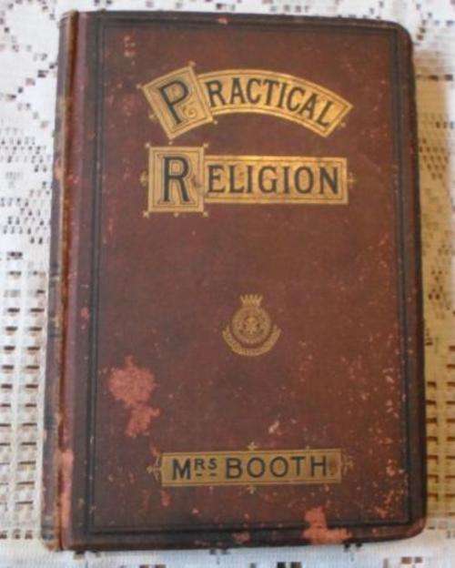 PRACTICAL RELIGION - SALVATION ARMY BOOK STORES ( 1887 ? )
