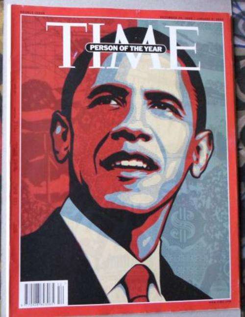TIME MAGAZINE 29 DEC 2008 / 5 JAN 2009 - PERSON OF THE YEAR