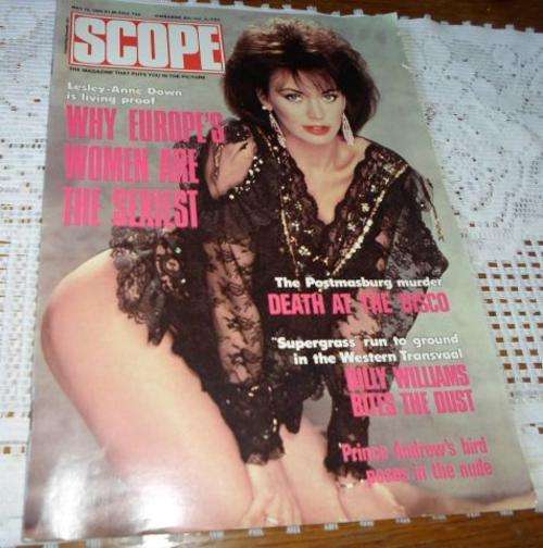 SCOPE MAGAZINE 10 MAY 1985 ( SWAZI WERNER PERCHTOLD - TRIATHLON , JAN NEL - POSTMASBURG