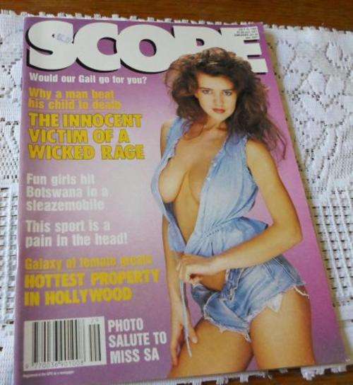 SCOPE MAGAZINE 15 JULY 1988 ( JANINE BOTBYL MISS SA , GAIL MCKENNA )