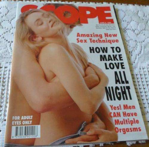 SCOPE MAGAZINE 9 JUNE 1995 ( JOBURG GAY CLUBS , JUSTINE GOUSSARD , MICHELLE POILLY