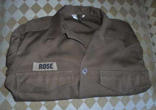 S.A. ARMY SHIRT ( LINK 1976 SIZE MEDIUM )