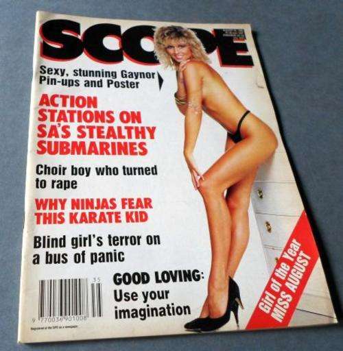 SCOPE MAGAZINE 26 AUG 1988 ( S.A. NAVY SUBMARINES , MONIQUE THORNE , GAYNOR GOODMAN )