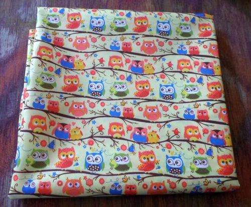 FUN OWLS - POLLY COTTON FABRIC
