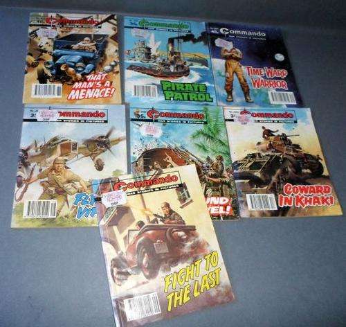 COMMANDO - WAR STORIES IN PICTURES X 5