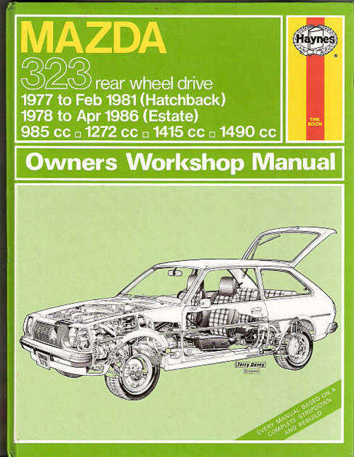 MAZDA 323 REAR WHEEL DRIVE