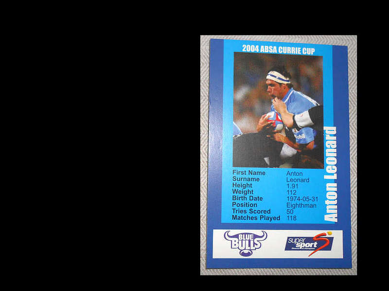 ANTON LEONARD - BLUE BULLS 2004 ABSA CURRIE CUP