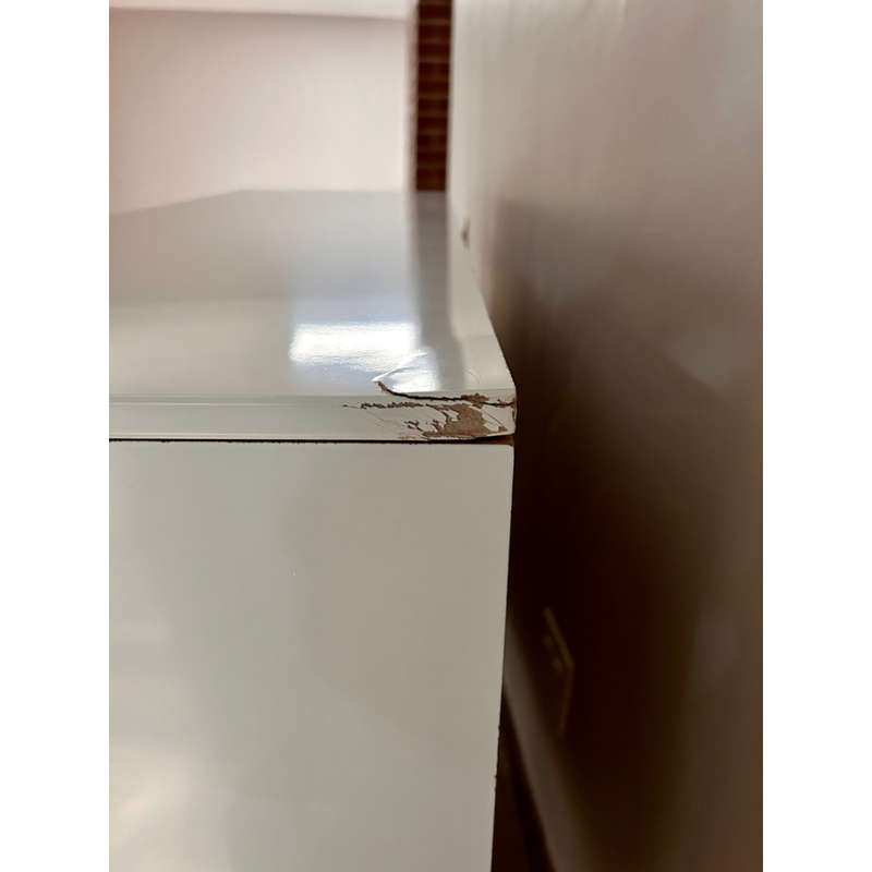 George Mason Baby - Retro Chest of Drawers - White  ( Open box item )