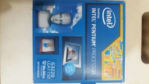 intel dualcore G3220 CPU