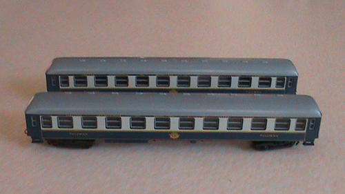 Lima HO "Orient Express" CIWL Pullman coaches x 2
