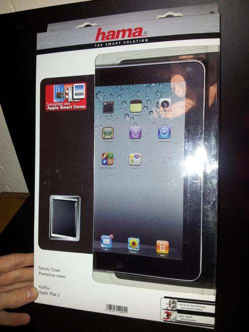 iPad 2 Protective Cover (Black) - Brand New (Compatible with SmartCover)