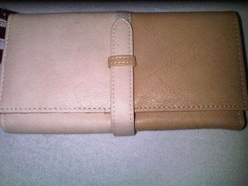 beautiful grey/beige SOTTO purse <<only for elegant and classy ladies<< many compartments