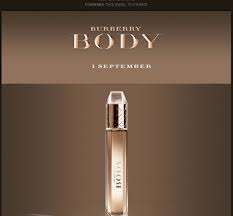 awesome 'BURBERRY BODY " eau de toilette perfume ..the classy fragrance