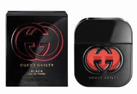 GUCCI GUILTY black" eau de toilette perfume(75ml) ..the classy fragrance