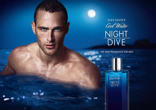 DAVIDOFF COOL WATER NIGHT DIVE " eau de toilette perfume 100 ML..the classy fragrance