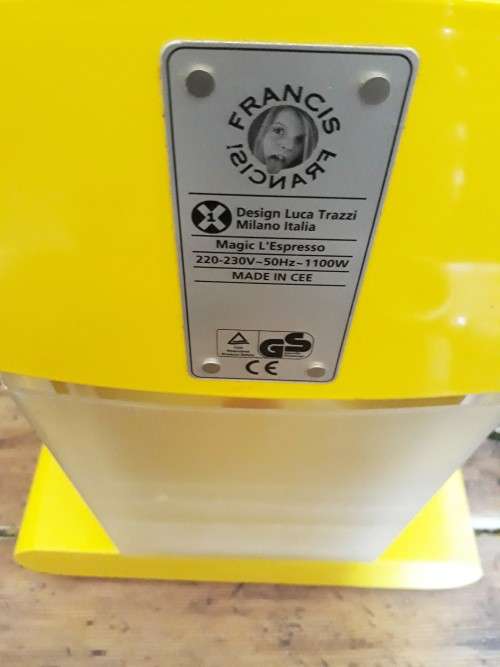 Italian Francis! Luca Trazzi X1 Coffee Machine Espresso Maker FREE COURIER