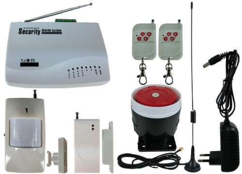 Kit with Enhanced Wireless Smart Security Alarm System and extras