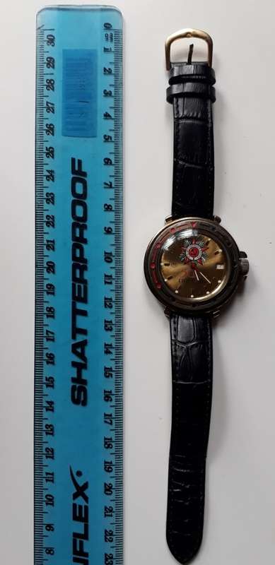 Russian Pobeda Military Vostok Commanders watch  Komandirskie WW11 50th anniversary