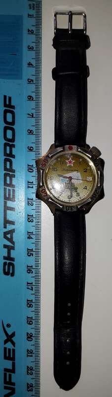 Vintage Russian Tank Military Generals Watch Vostok Generalskie Soviet USSR Collectors Watch