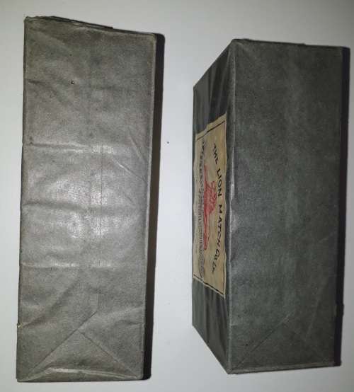 VERY RARE Lion Match Co. Ltd Vintage Matches Made in South Africa Vervaardig in Suid Afrika