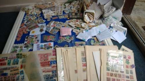 Bulk Stamp Collection