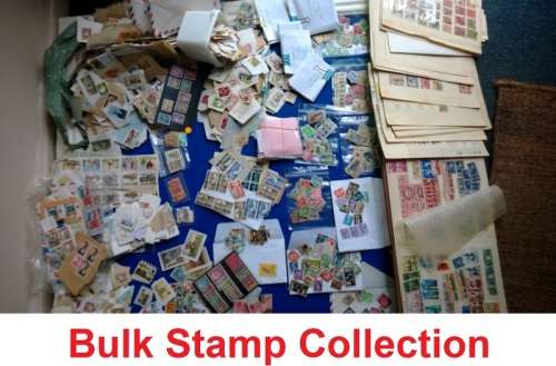 Bulk Stamp Collection