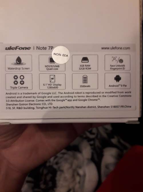 Ulefone Note 7P