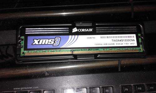 Corsair XMS3 2gig DDr3 1333mhz