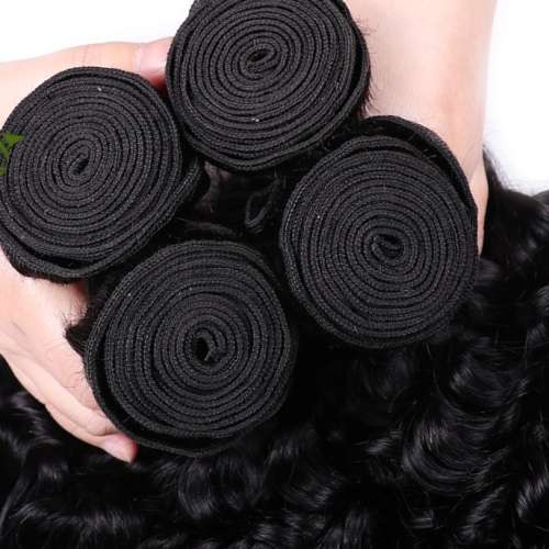 Brazillian hair weave 3 bundles with closure (14 16 18 &12 closure)
