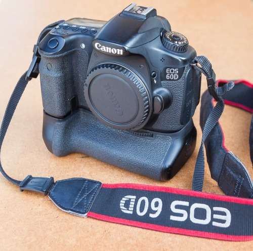 Canon EOS 60D with batterygrip