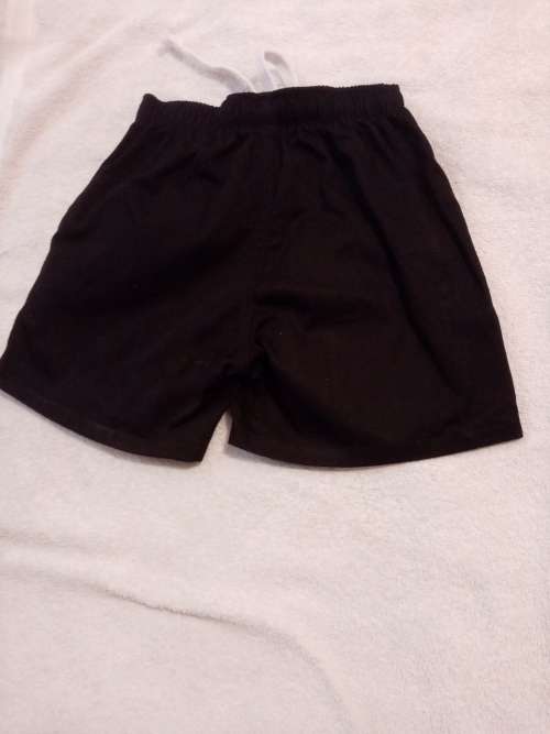 Black PT shorts 7-8 years