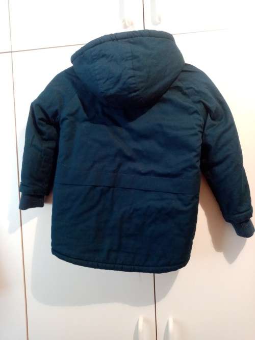 Blue lined thick kid`s jacket Woolworths 7