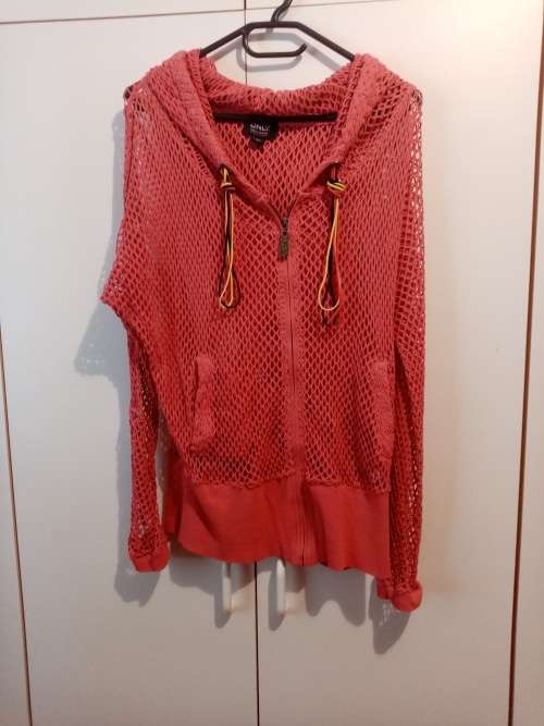 Pink mesh jacket M