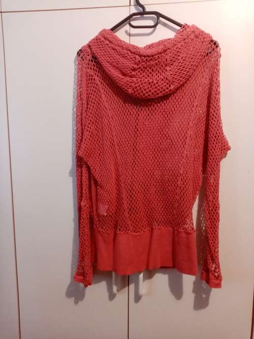 Pink mesh jacket M