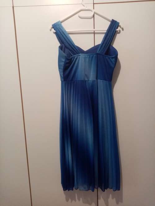 Blue cocktail dress L